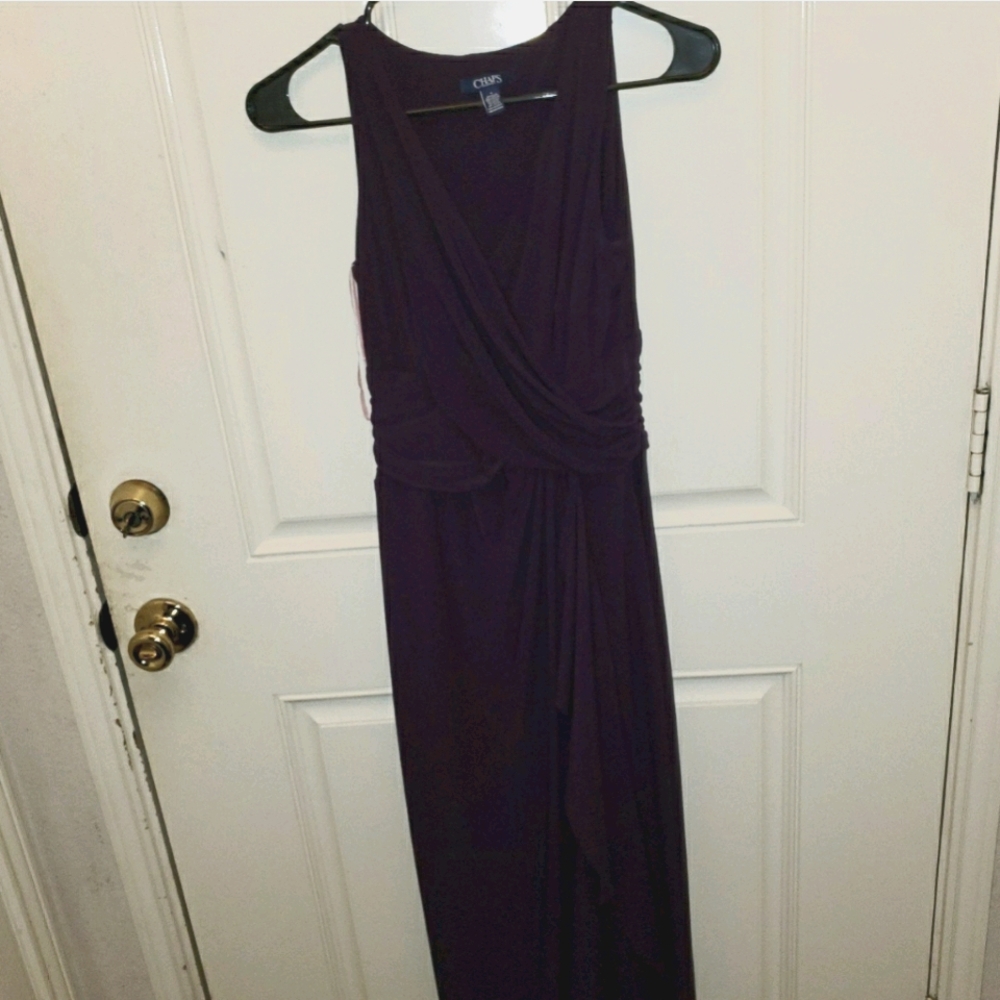 Plum Evening Dress